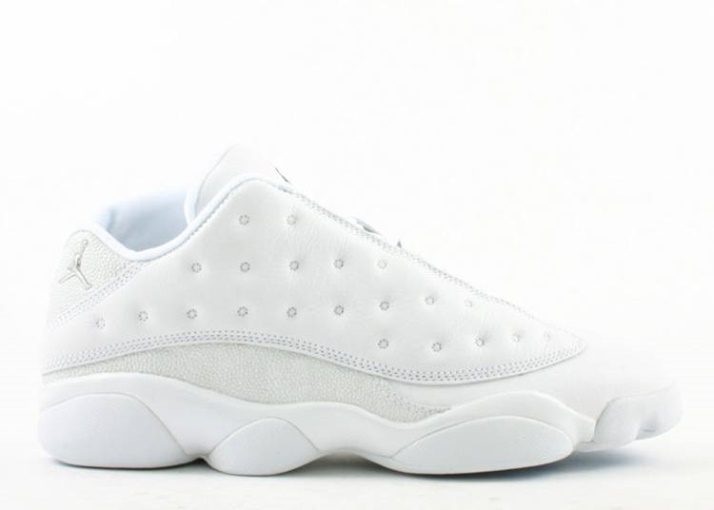 Air Jordan 13 Retro Bajo - Todo Blanco