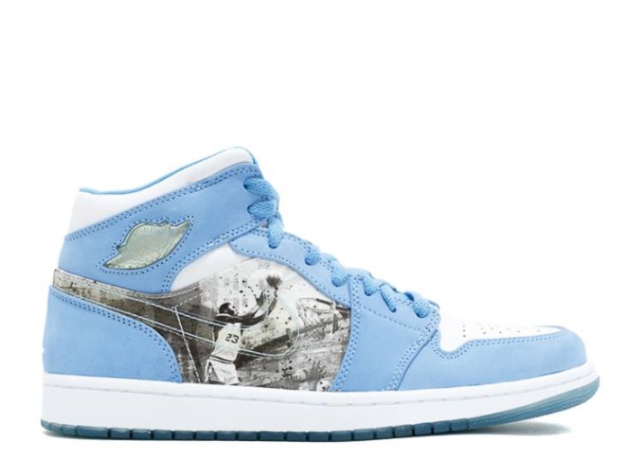 Air Jordan 1 Retro Alpha - Blanco Universidad Azul