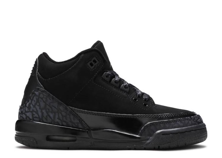 Air Jordan 3 Retro Gs - Gato Negro