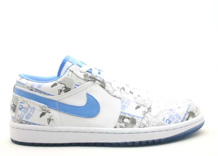 Air Jordan 1 Retro Low - Azul Universitario
