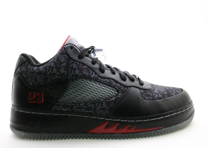 Air Jordan Fusion 5 Bajo - Negro
