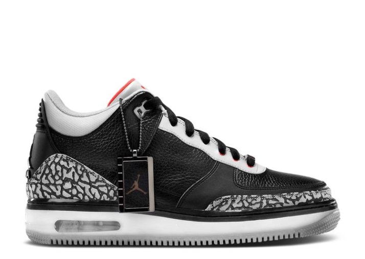 Air Jordan Fusion 3 - Cemento Negro