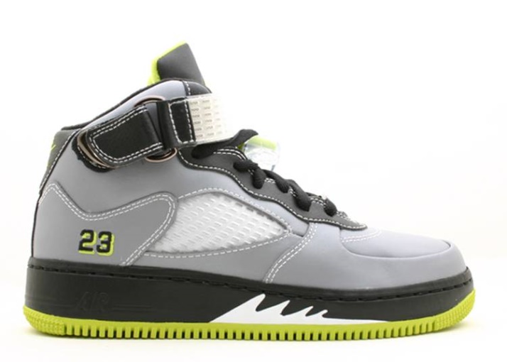 Air Jordan Fusion 5 Gs Sigilo/blanco/negro/ccts