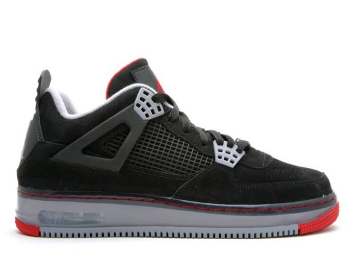 Air Jordan Fusion 4 - Cemento Negro