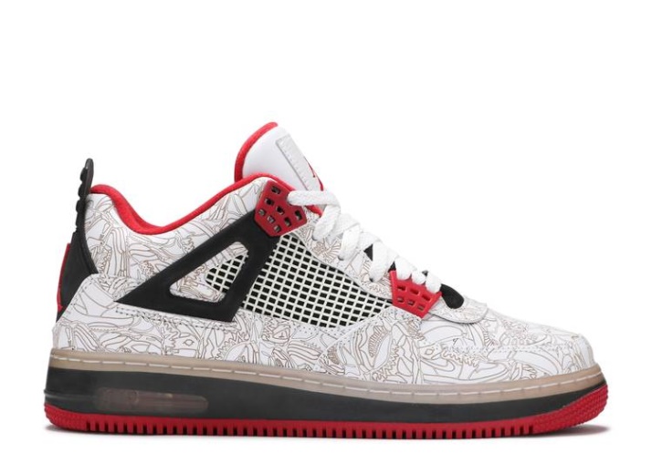 Air Jordan Fusion 4 - Rojo Universitario