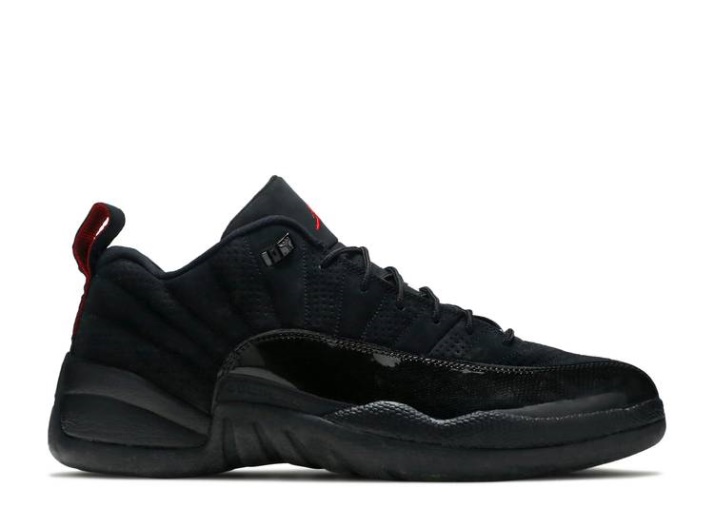 Air Jordan 12 Retro Low - Charol Negro