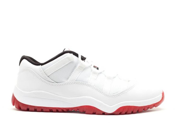 Jordan 11 Retro Low Ps - Blanco Varsity Rojo