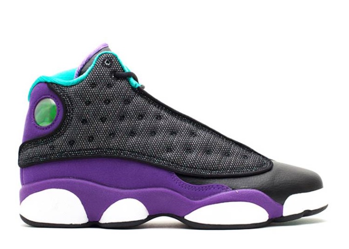 Air Jordan 13 Gs - Violeta Verde Azulado