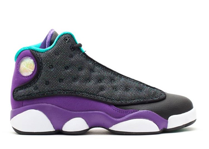 Air Jordan 13 Retro Ps - Violeta Verde Azulado