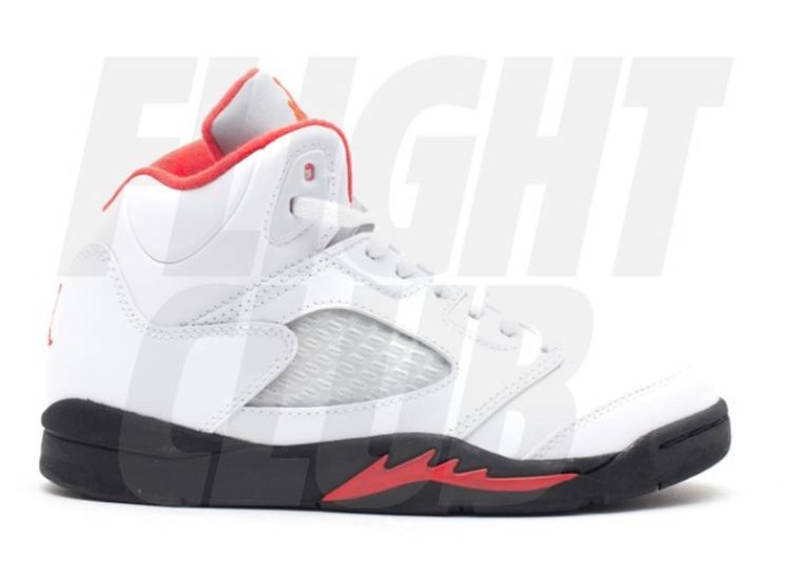 Jordan 5 Retro Ps 2013 Fuego Rojo/blanco/negro