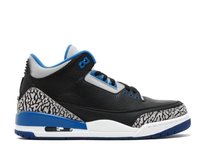 Air Jordan 3 Retro - Sport Azul