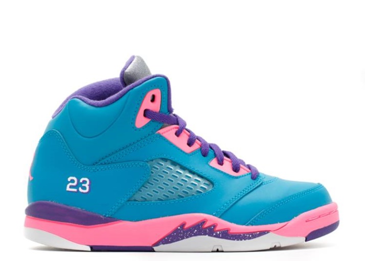 Air Jordan 5 Retro Ps - Verde Azulado