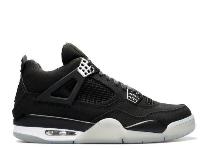 Eminem X Carhartt X Air Jordan 4 - Cromo Negro