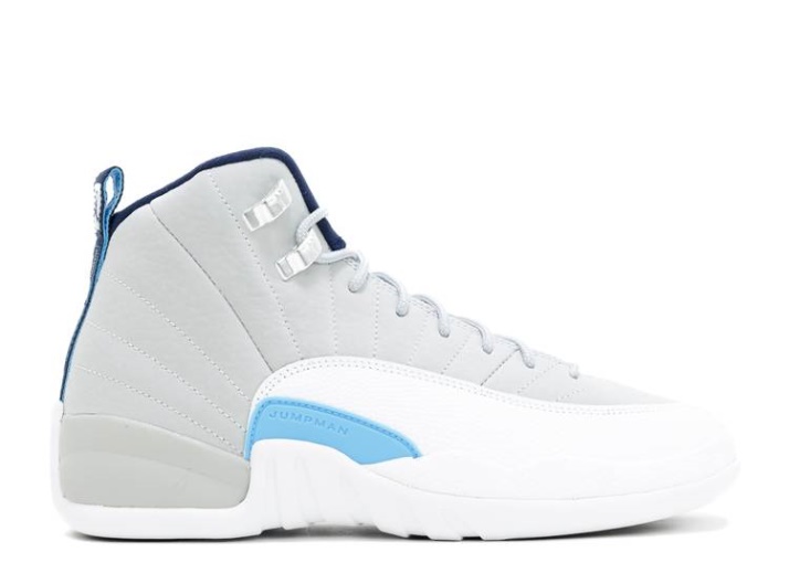 Air Jordan 12 Retro Bg - Azul Universitario