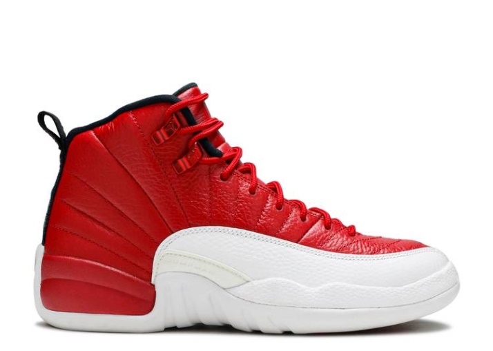 Air Jordan 12 Retro Gs Gym Rojo/blanco/negro