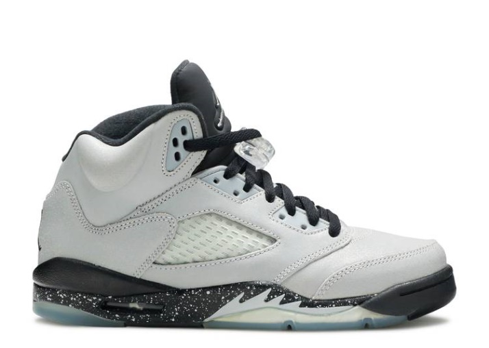 Air Jordan 5 Retro Gs Lobo Gris/negro