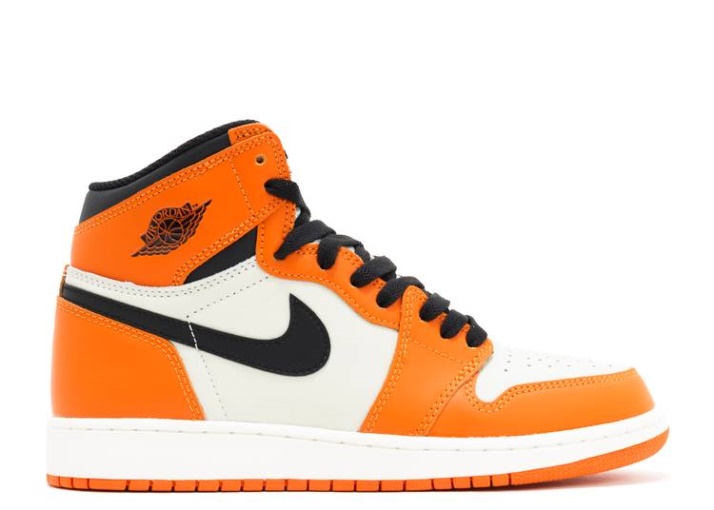 Air Jordan 1 Retro High Og Gs - Tablero Destrozado De Distancia