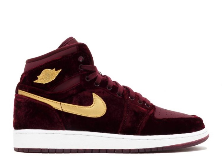 Air Jordan 1 Heiress Gg - Terciopelo