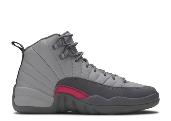 Air Jordan 12 Retro Gg Lobo Gris/rosa/frío Gris