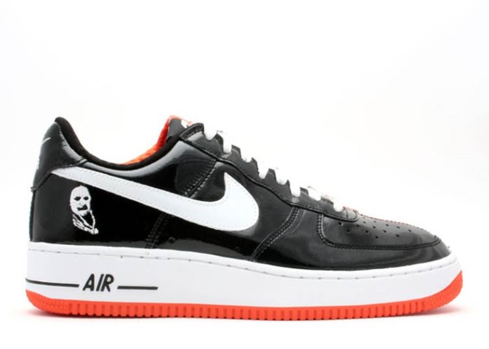 Nike Air Force 1 Premium - Halloween Negro/blanco/naranja Blaze