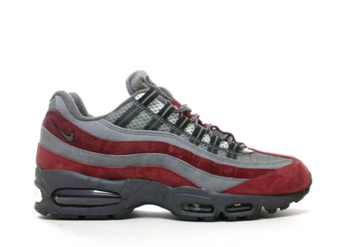 Nike Air Max 95 Premium Grafito/madera Roja Negro