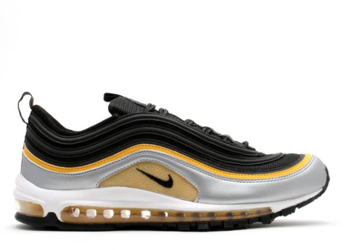Nike Air Max 97 Plata/negro/varsity Maíz