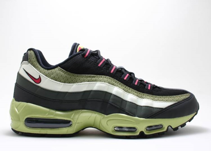Nike Air Max 95 Premium Negro/flamingo/blanco/peregrino