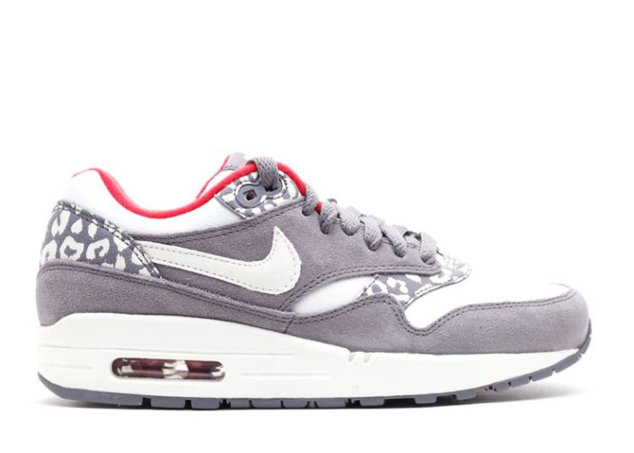 Nike Wmns Air Max 1 - Leopardo Gris