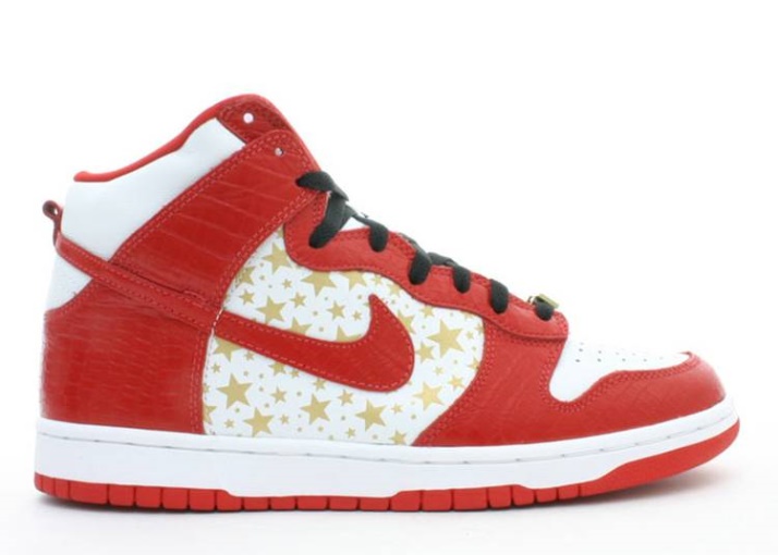 Nike Supremo X Dunk High Pro Sb - Rojo