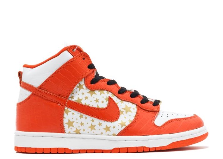 Nike Supreme X Dunk High Pro Sb - Naranja