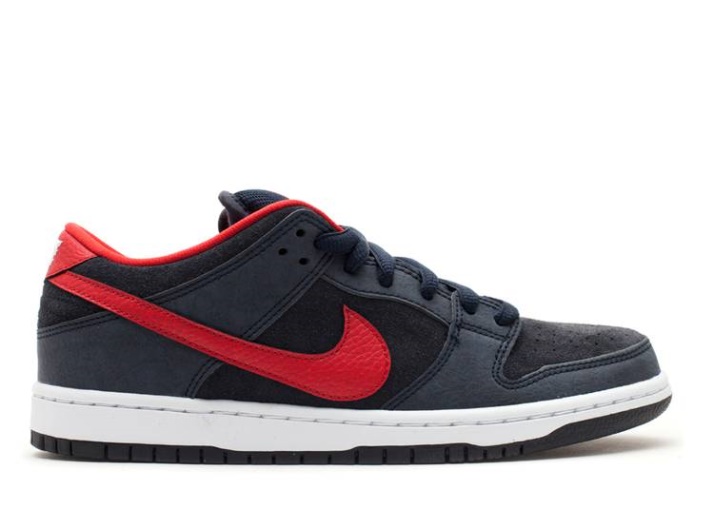 Nike Dunk Low Pro Sb - Obsidiana Oscuro Gimnasio Rojo