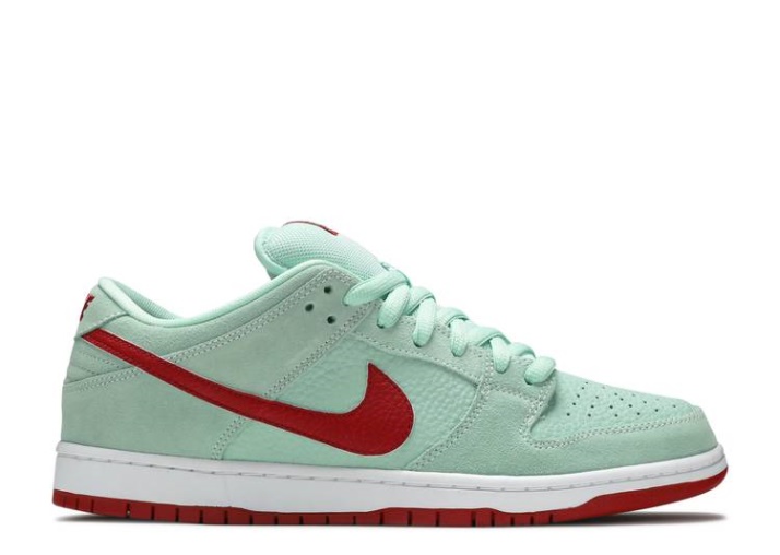 Nike Dunk Low Pro Sb - Menta Rojo