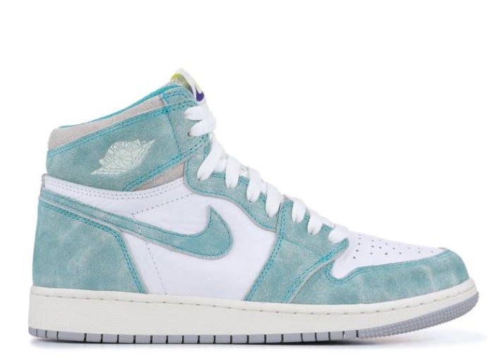 Air Jordan 1 Retro High Og Gs - Turbo Verde