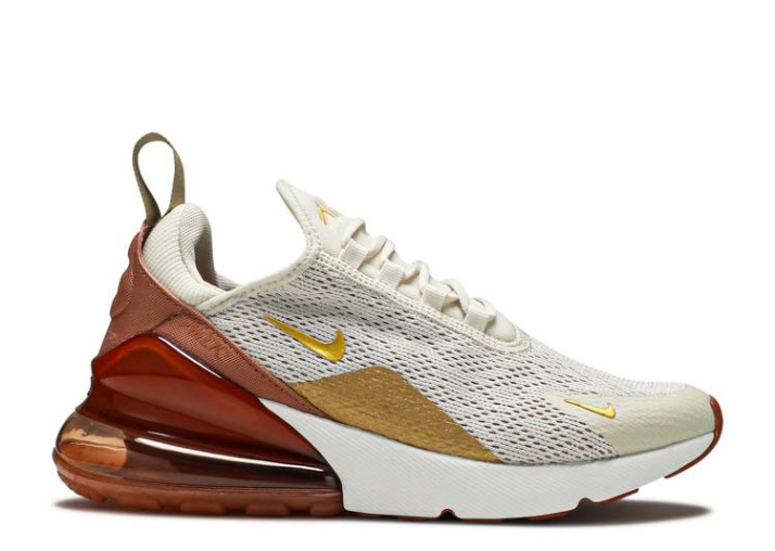 Nike Air Max 270 Mujer - Crema Claro