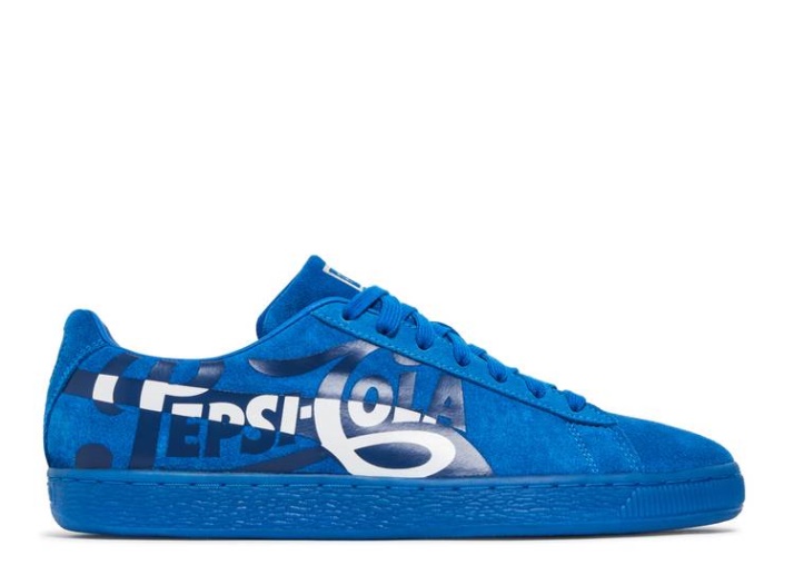 Puma Pepsi X Suede Classic - Azul Limpio