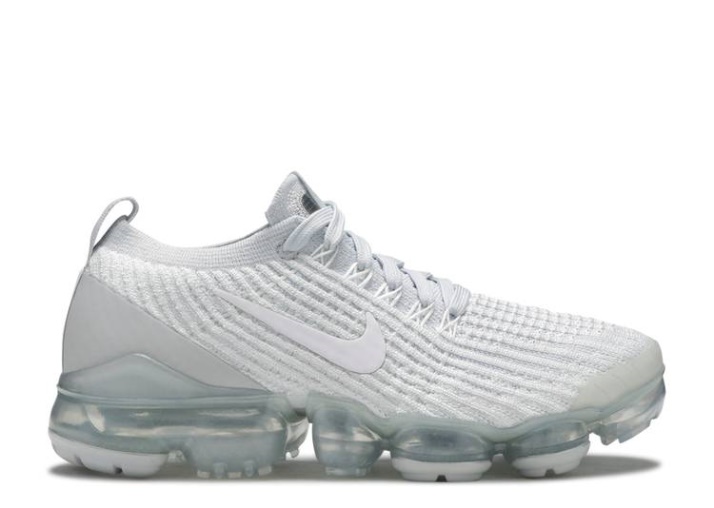 Nike Air Vapormax Flyknit 3 Mujer - Platino Puro