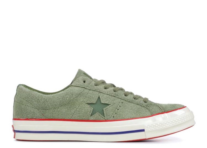 Converse Undefeated X One Star Suede Bajas - Verde Oliva