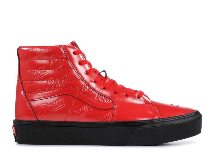 Vans David Bowie X Sk8-hi Plataforma 2 - Polvo De Estrellas Ziggy