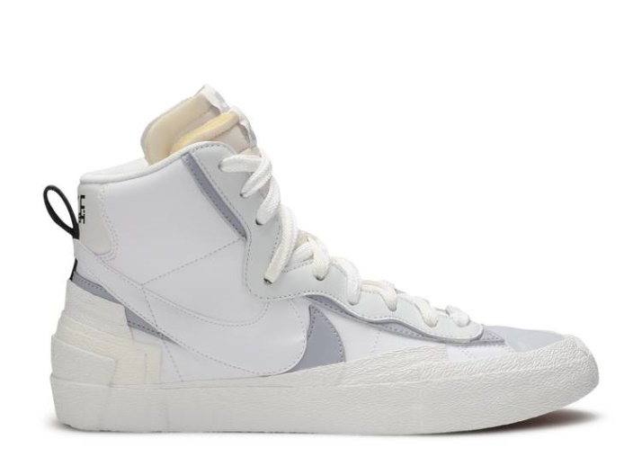 Nike Sacai X Blazer Mid - Blanco Gris