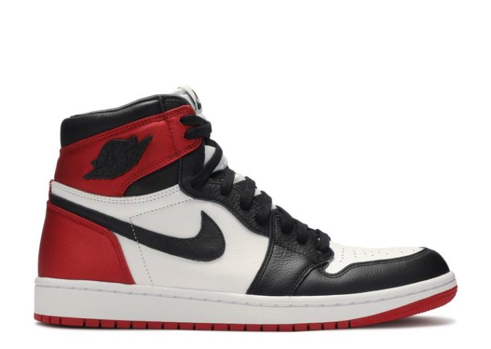 Air Jordan 1 Retro High - Puntera Negra Satinada