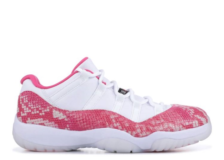Air Jordan 11 Retro Low - Rosa Piel De Serpiente