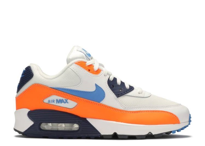 Nike Air Max 90 - Naranja Azul