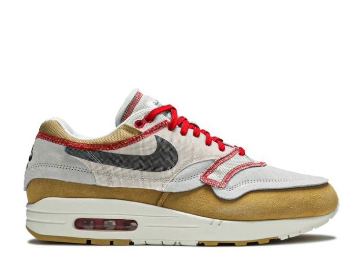 Nike Air Max 1 - Inside Out Club Dorado/negro/platino/rojo