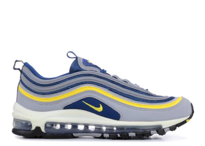 Nike Air Max 97 Gs - Lobo Gris Tour Amarillo
