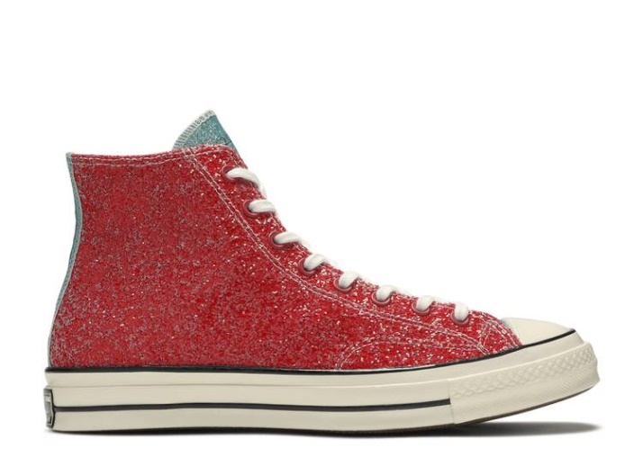 Converse Jw Anderson X Chuck 70 Hi - Paquete Brillo Cereza/azufre/egret