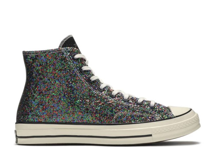 Converse Jw Anderson X Chuck 70 Hola - Paquete De Brillo Negro/blanco/egret