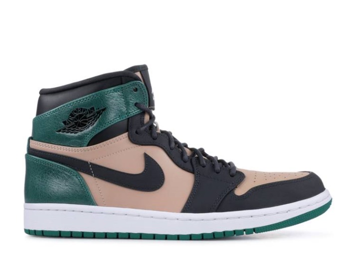 Air Jordan 1 High Premium Mujer - Verde Místico