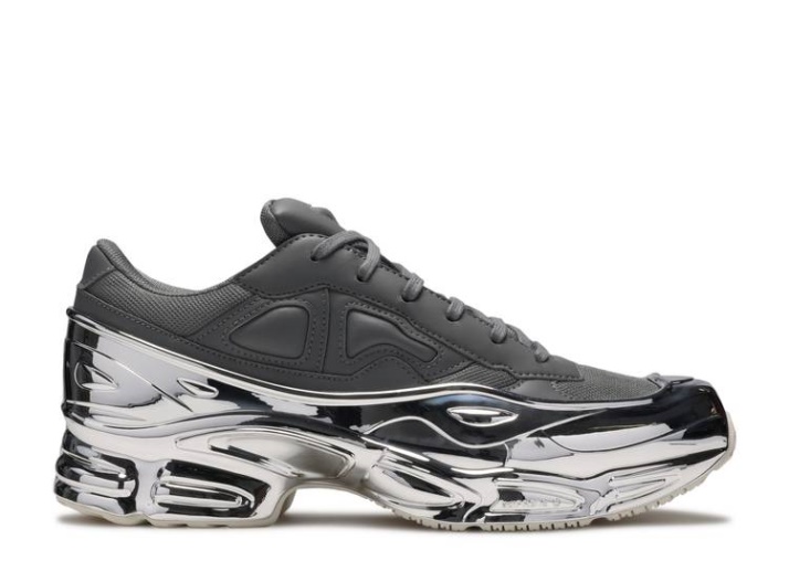 Adidas Raf Simons X Ozweego - Ceniza Espejada/plata Metalizada