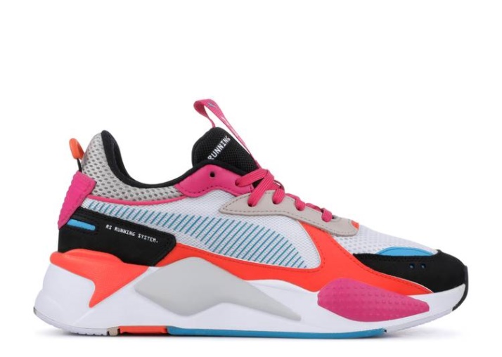 Puma Wmns Rs-x Juguetes Blanco/negro/fucsia Púrpura