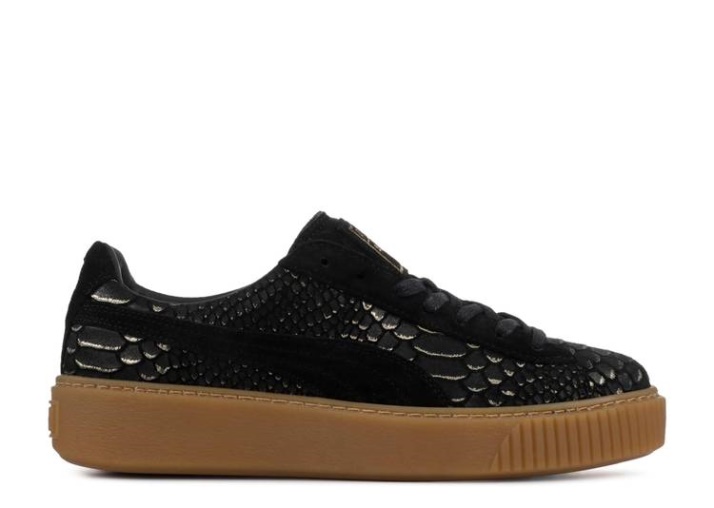 Puma Mujer Basket Plataforma Piel Exotica